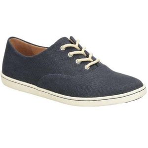 Born Dampney Fabric Casual Natural Tie Lace Up Shoe Sneaker NWOB NWT 6.5